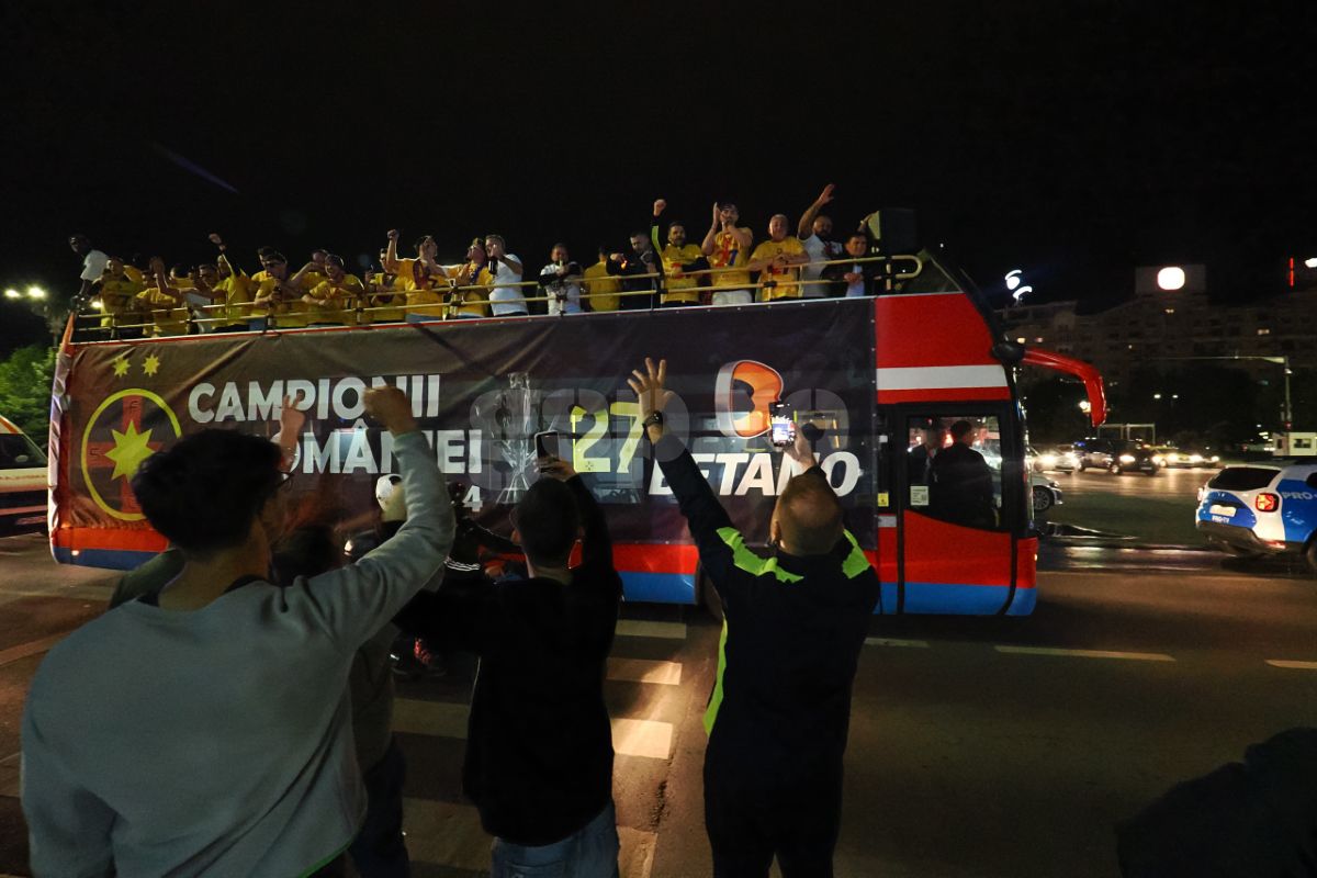 FCSB, sărbătoare la Ateneu » Mii de oameni au scandat alături de Olaru, Coman și compania: „București, Steaua București!”