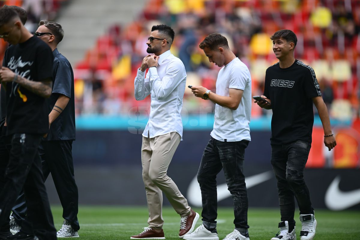 Cum au venit jucătorii de la FCSB la Arena Națională