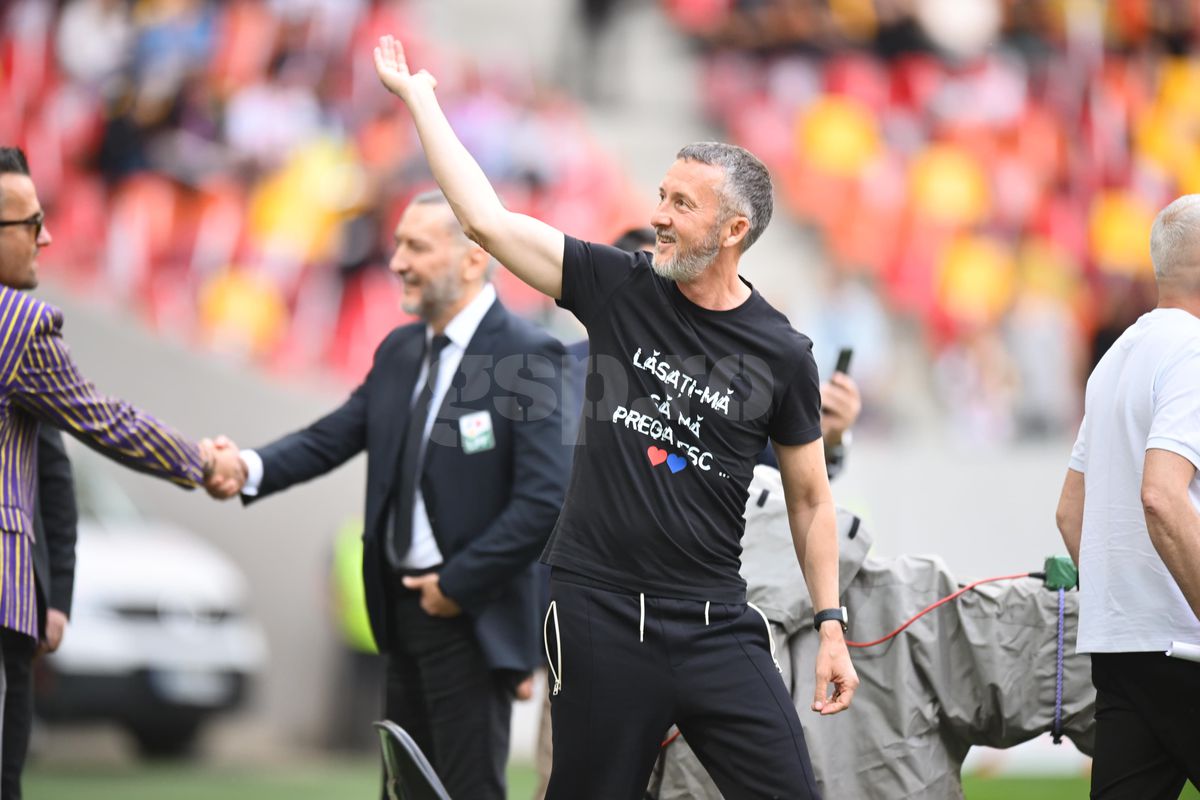 IMAGINEA SERII » Cum a fost surprins Gigi Becali la lojele Arenei Naționale, alături de unul dintre favoriții săi