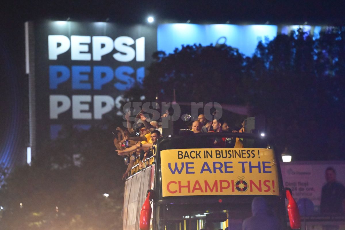 FCSB, sărbătoare la Ateneu » Mii de oameni au scandat alături de Olaru, Coman și compania: „București, Steaua București!”