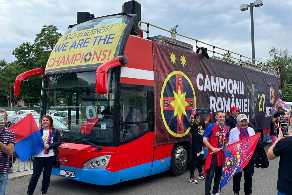 FCSB - CFR Cluj, imagini înaintea meciului