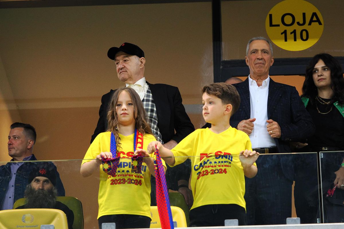 Gestul făcut de Gigi Becali imediat după FCSB - CFR Cluj