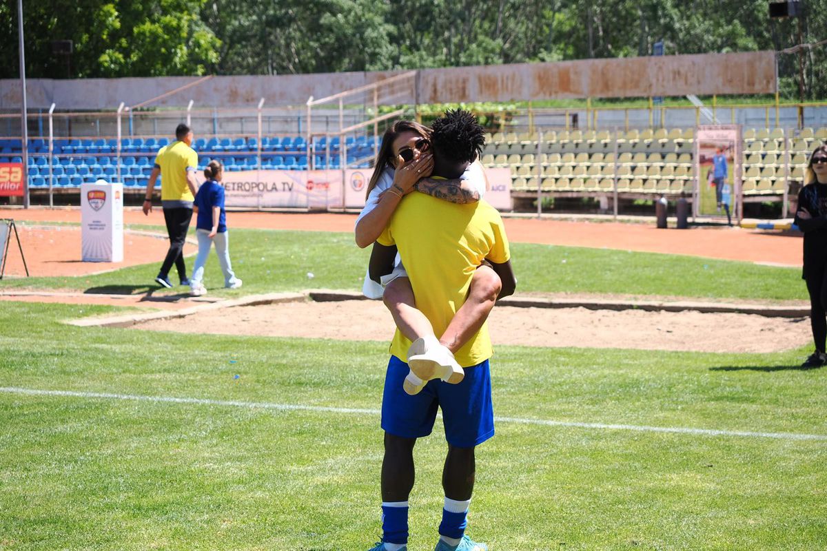 Imagini superbe la Slobozia! Jucătorii Unirii au sărbătorit cu iubitele și soțiile