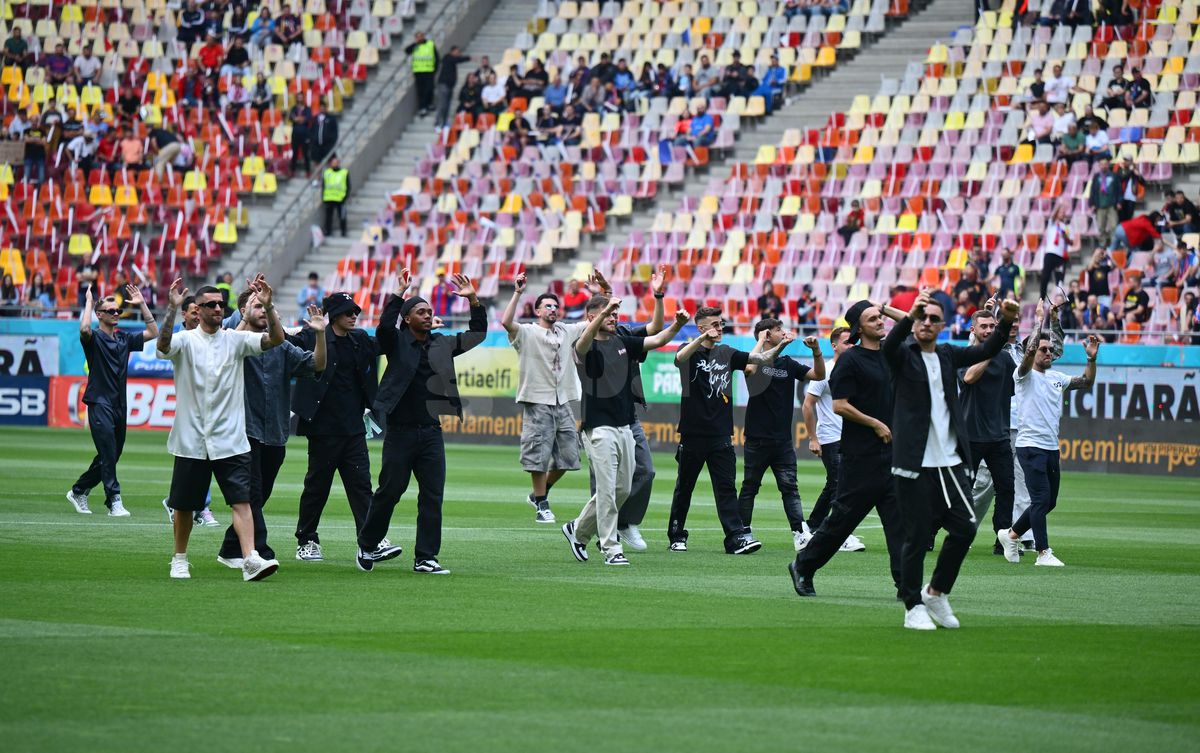 Cum au venit jucătorii de la FCSB la Arena Națională