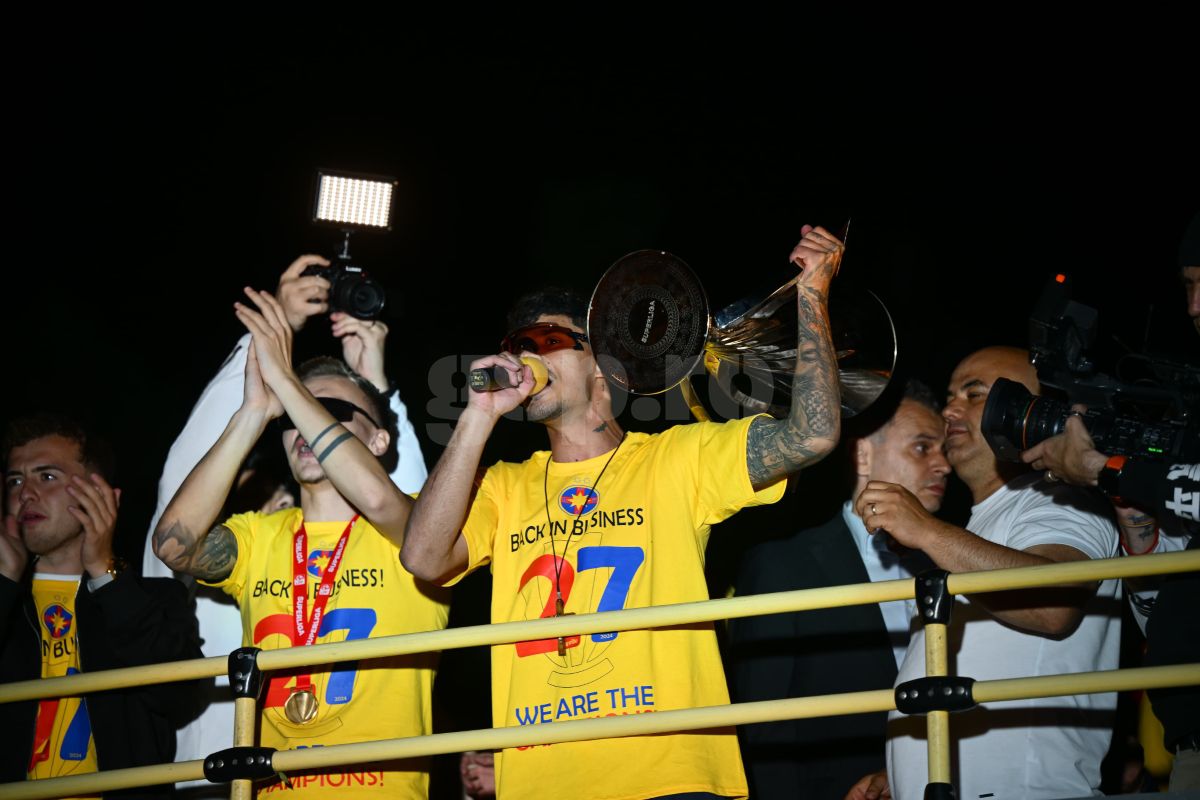 FCSB, sărbătoare la Ateneu » Mii de oameni au scandat alături de Olaru, Coman și compania: „București, Steaua București!”