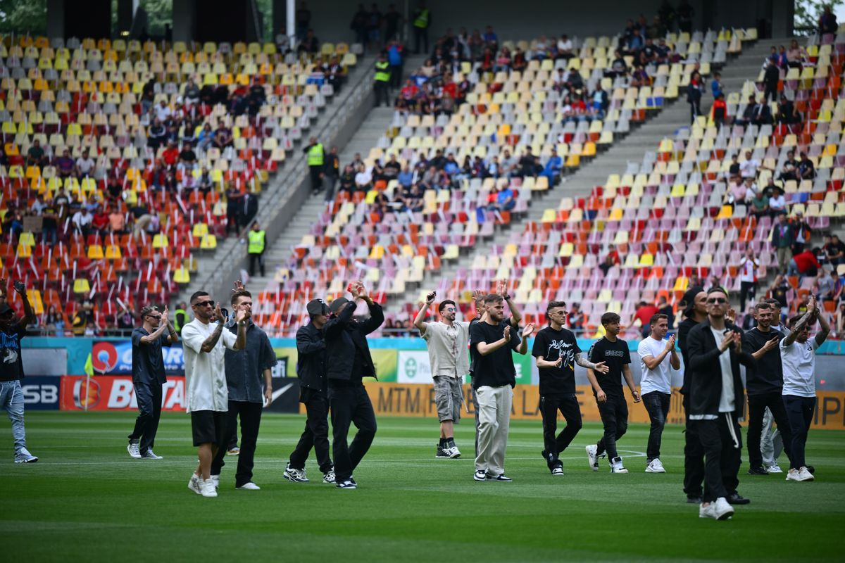 Cum au venit jucătorii de la FCSB la Arena Națională