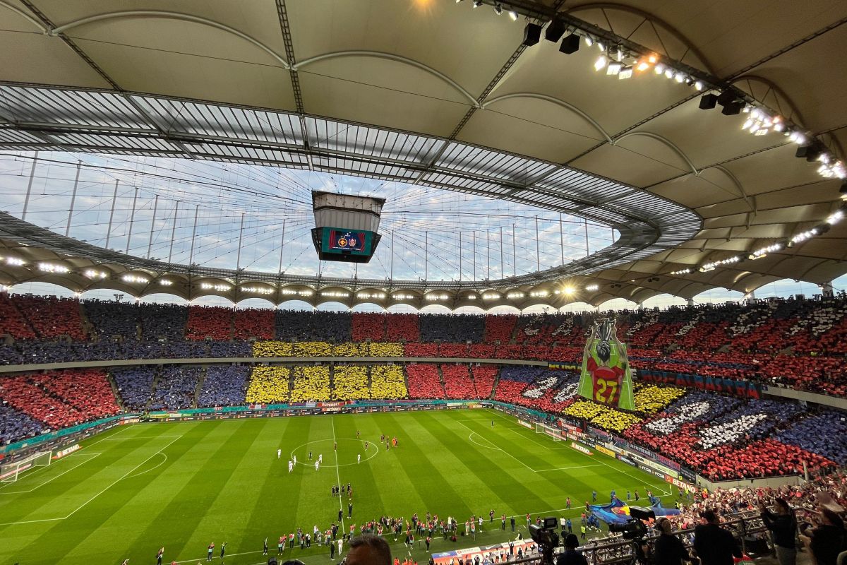 FCSB - CFR Cluj, imagini din meci