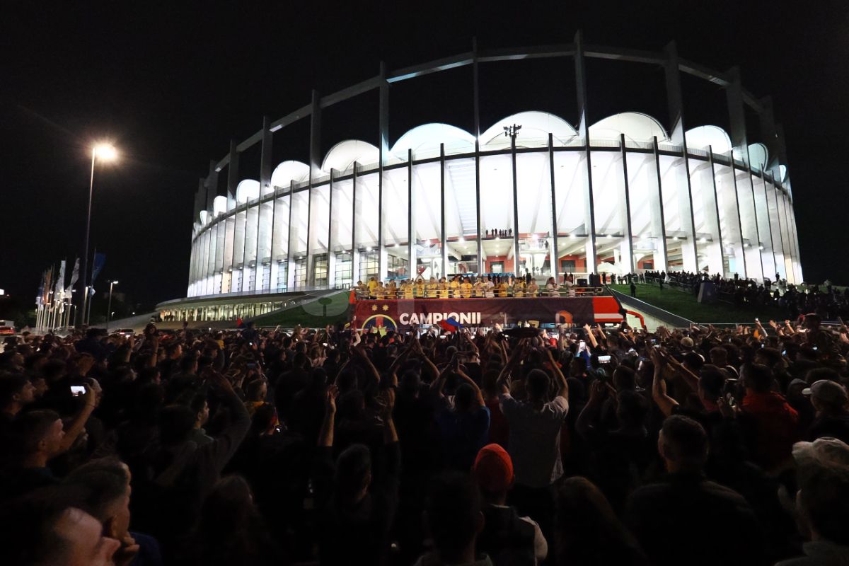 FCSB, sărbătoare la Ateneu » Mii de oameni au scandat alături de Olaru, Coman și compania: „București, Steaua București!”