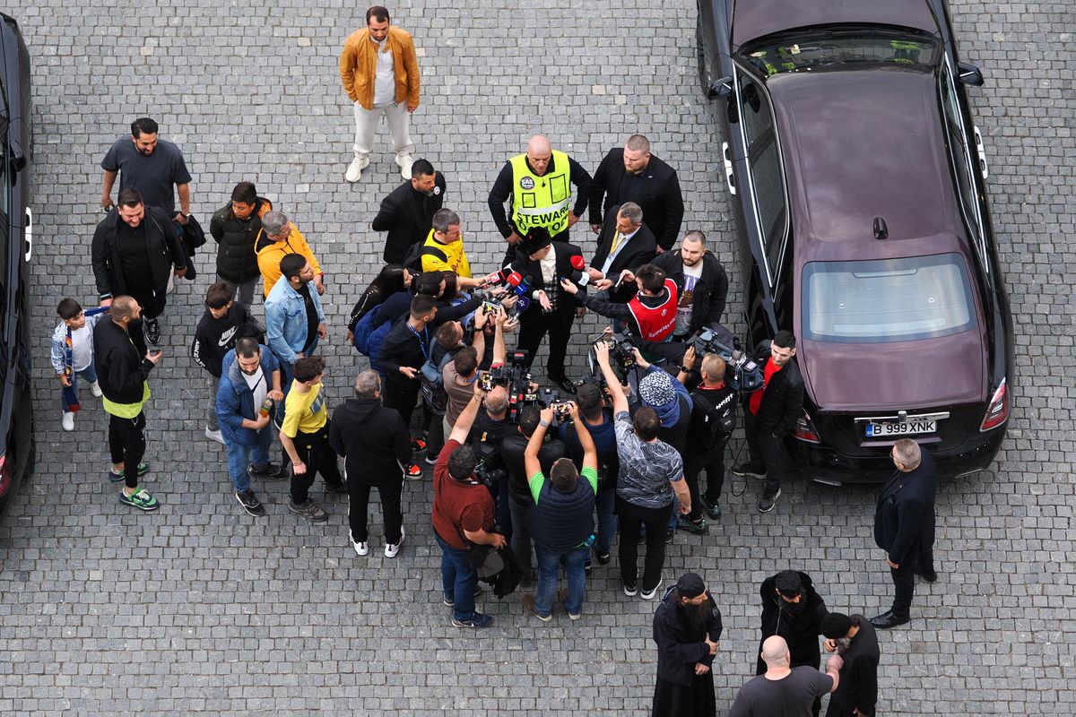 Gigi Becali a venit la FCSB - CFR Cluj