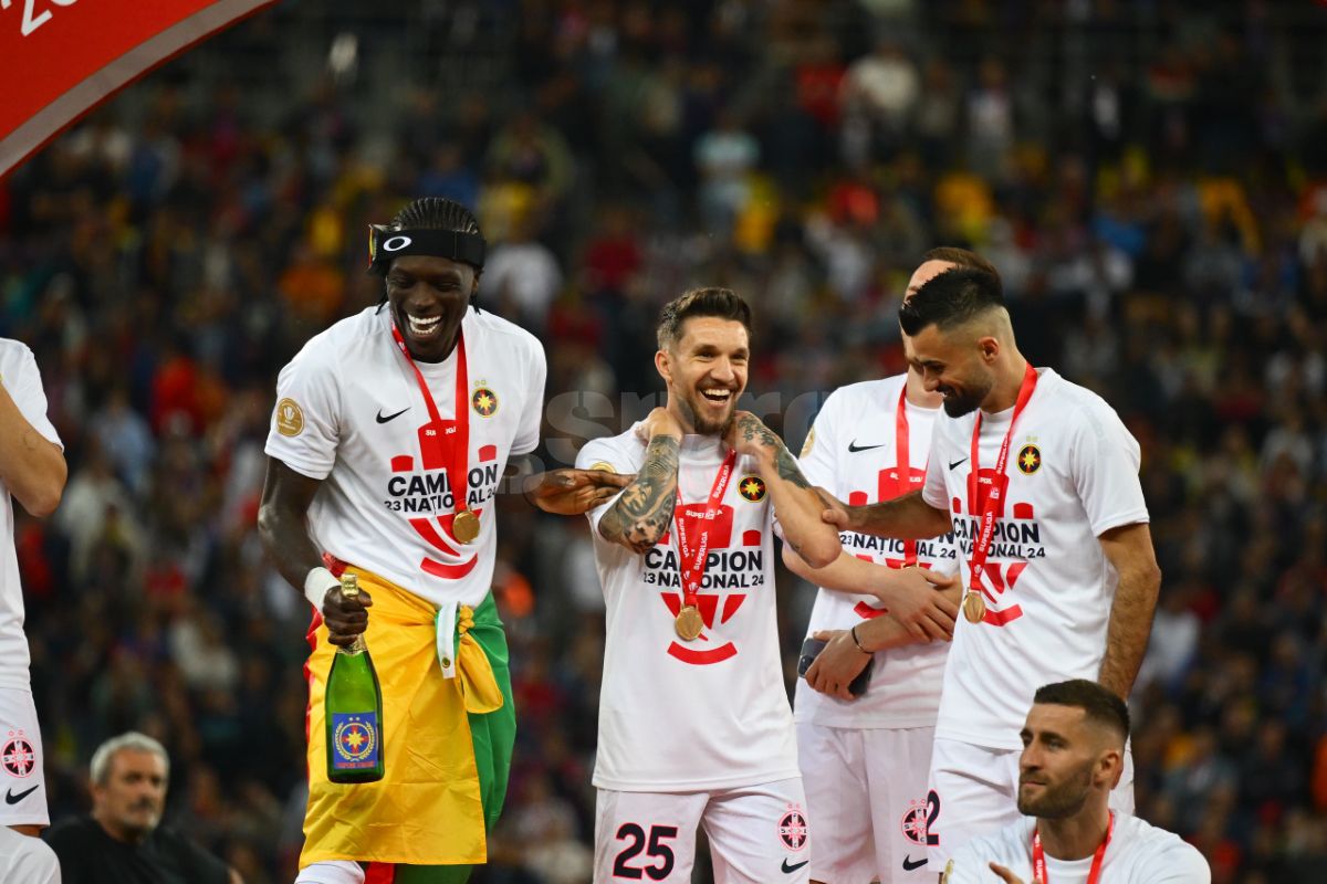 FCSB, decernarea medaliilor