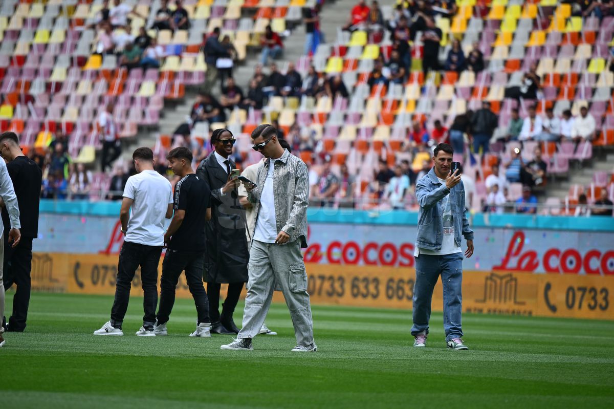 Cum au venit jucătorii de la FCSB la Arena Națională