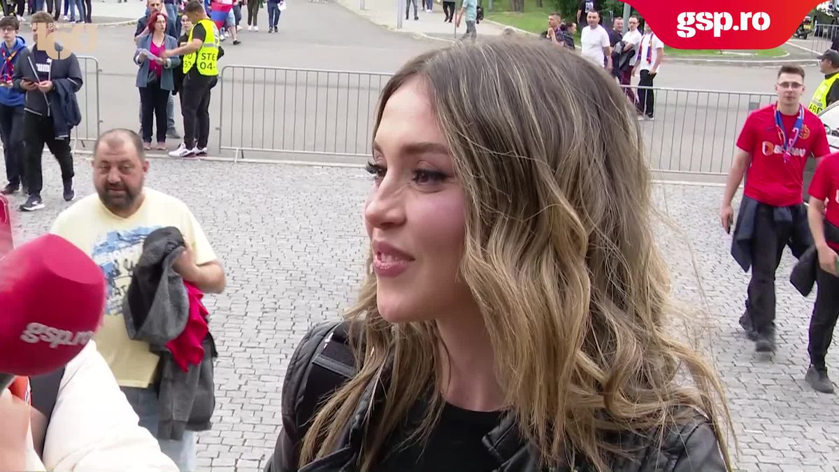 Teodora Stoica a venit să sărbătorească titlul cu FCSB: „La precedentul am luat eu medalia, că tata era... plecat”