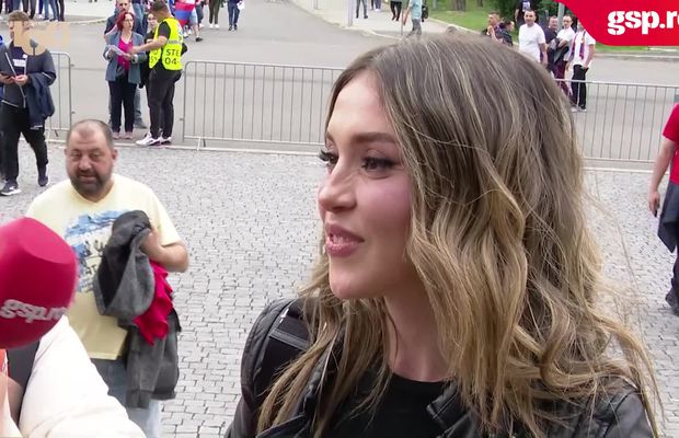 Teodora Stoica a venit să sărbătorească titlul cu FCSB: „La precedentul am luat eu medalia, că tata era... plecat”