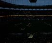 Spectacol în pauza meciului FCSB - CFR Cluj // FOTO: GSP