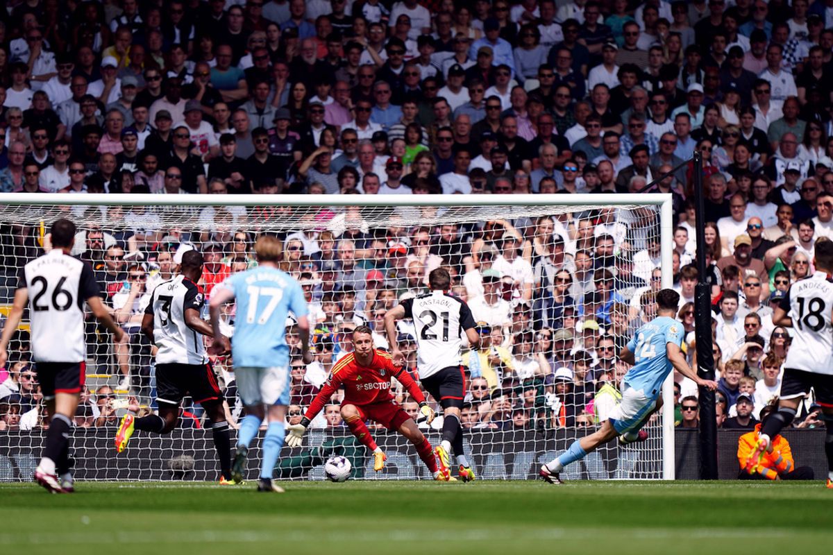 Manchester City o zdrobește pe Fulham și urcă pe primul loc în Premier League » Presiune imensă pe Arsenal