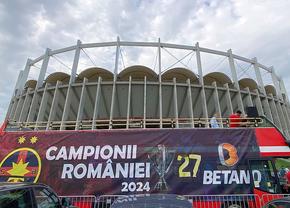 FCSB - CFR Cluj: a început marea sărbătoare roș-albastră! Reporterii GSP transmit toate noutățile de la stadion