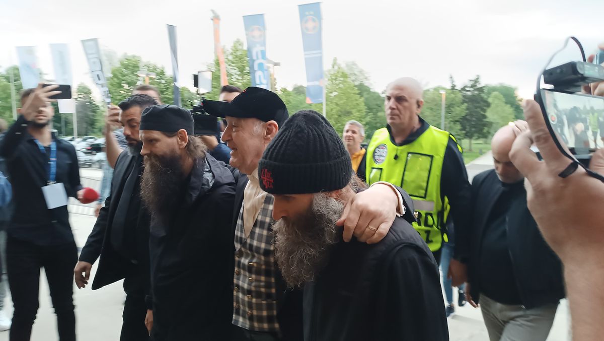 Gigi Becali a venit la FCSB - CFR Cluj