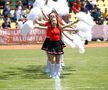 Unirea Slobozia - Șelimbăr. Majoretele au făcut spectacol la pauză