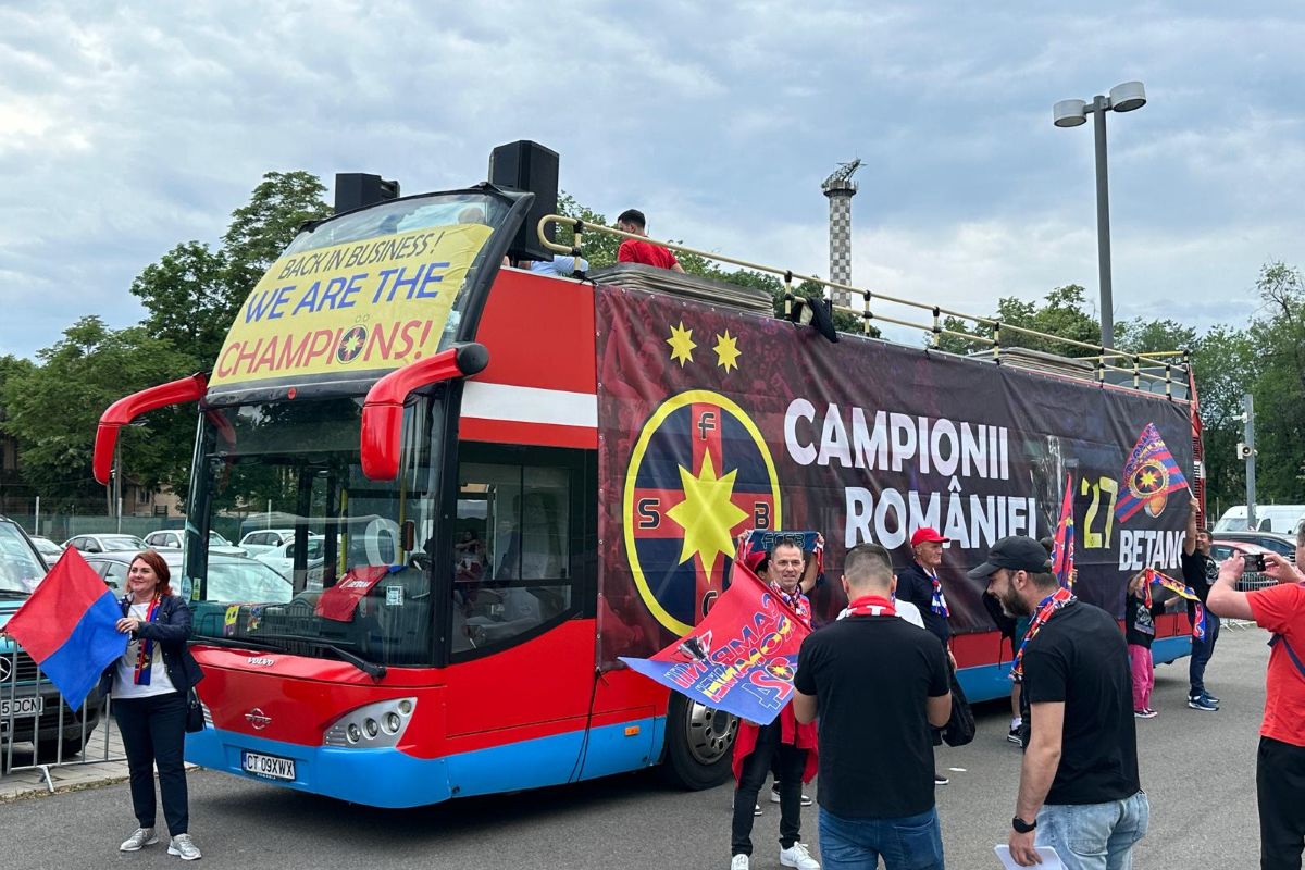 FCSB - CFR Cluj, imagini înaintea meciului