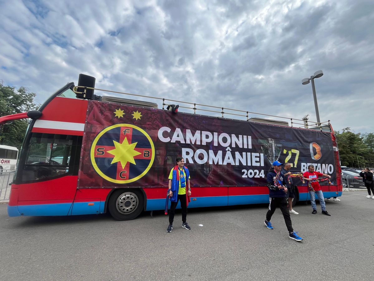 FCSB - CFR Cluj, imagini înaintea meciului