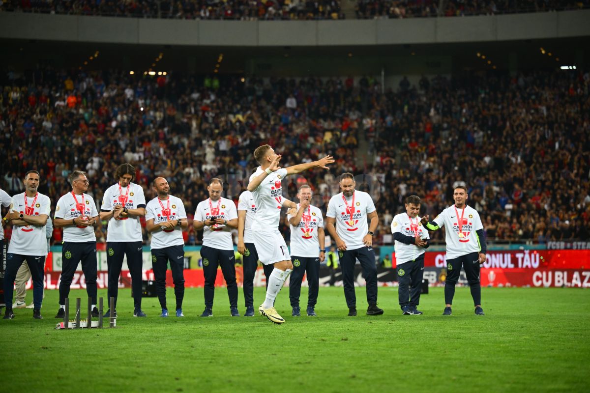 A anunțat că vrea să semneze imediat după ce FCSB a primit titlul: „Să vedem cât mă doresc ei”