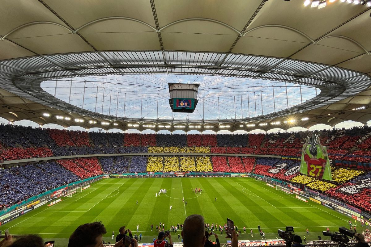 FCSB - CFR Cluj, imagini din meci