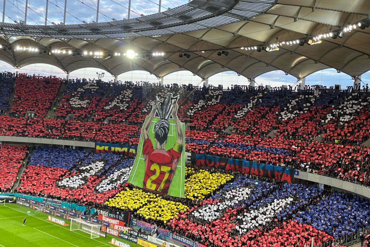 FCSB - CFR Cluj, imagini din meci