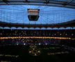 Spectacol în pauza meciului FCSB - CFR Cluj // FOTO: GSP