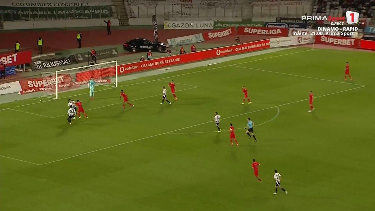 Duelul dintre Valentin Crețu și Blănuță, în U Cluj - FCSB