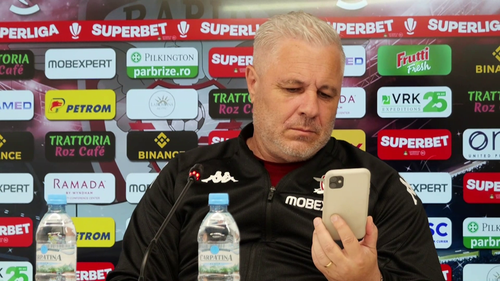 Marius Șumudică, reacție despre postarea controversată a lui Bîrligea + I-a prezentat scuze reporterei: „Înainte să nu mai am ocazia”