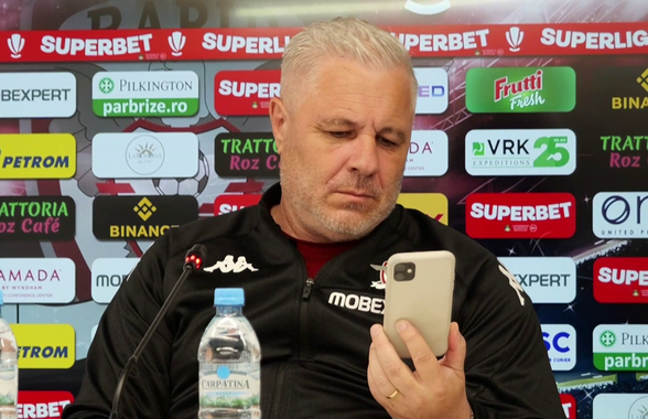 Marius Șumudică, reacție despre postarea controversată a lui Bîrligea + I-a prezentat scuze reporterei: „Înainte să nu mai am ocazia”