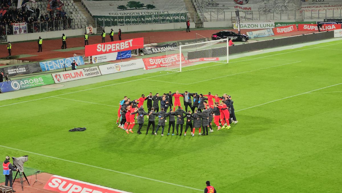 U Cluj - FCSB 0-2, ce s-a întâmplat la finalul partidei // 11.05.2025