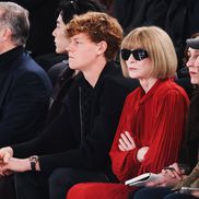 Jannik Sinner alături de Anna Wintour la Săptămâna Modei de la Milano 2024 Foto: Imago Images