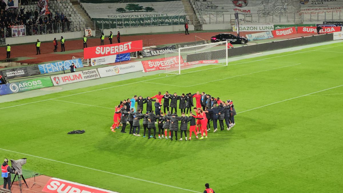 U Cluj - FCSB 0-2, ce s-a întâmplat la finalul partidei // 11.05.2025