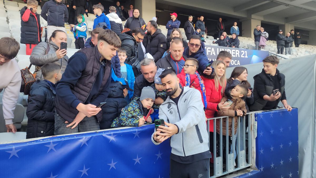 U CLUJ - FCSB 0-2. Trupa lui Sabău, surclasată de campioana venită de la șpriț! Roș-albaștrii au folosit titularii, așa cum au promis, dar omul meciului a fost indezirabilul Marius Ștefănescu