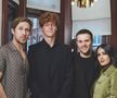 Jannik Sinner în ținută Gucci alături de Ryan Gosling și Salma Hayek Foto: Instagram