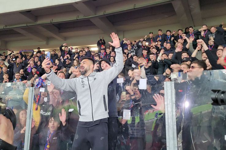 Vali Crețu, într-o formă de zile mari / FOTO: Cristi Preda (GSP)