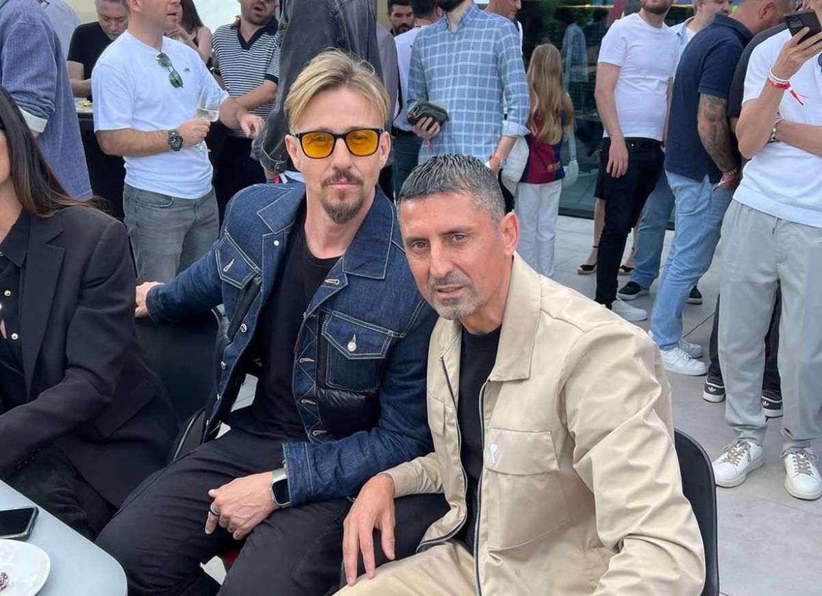 Legenda Guti a văzut Barcelona - Real Madrid la o terasă din București, împreună cu soția Romina Belluscio