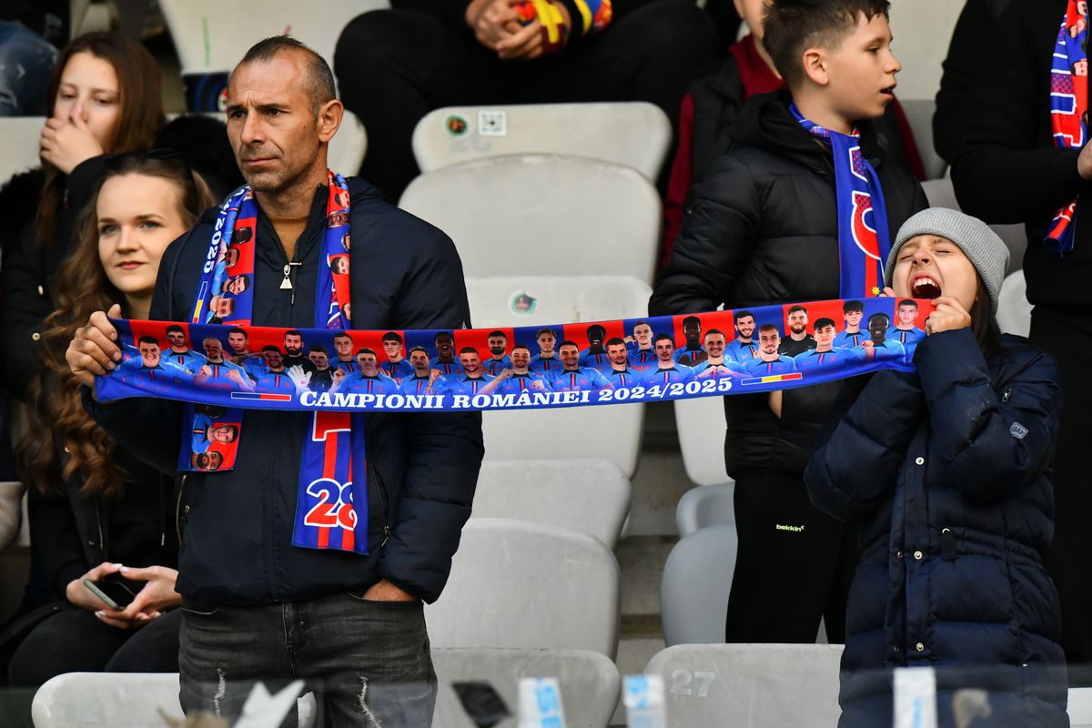 U CLUJ - FCSB 0-2. Trupa lui Sabău, surclasată de campioana venită de la șpriț! Roș-albaștrii au folosit titularii, așa cum au promis, dar omul meciului a fost indezirabilul Marius Ștefănescu