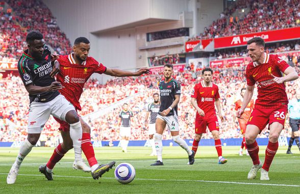 Arsenal a revenit spectaculos pe Anfield cu Liverpool » Urmează finala pentru locul 2 în Premier League