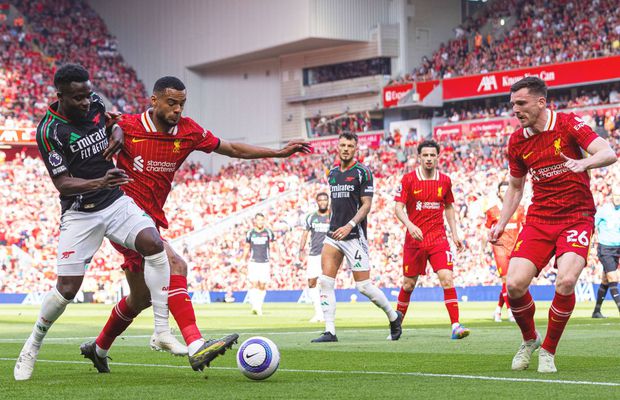 Arsenal a revenit spectaculos pe Anfield cu Liverpool » Urmează finala pentru locul 2 în Premier League