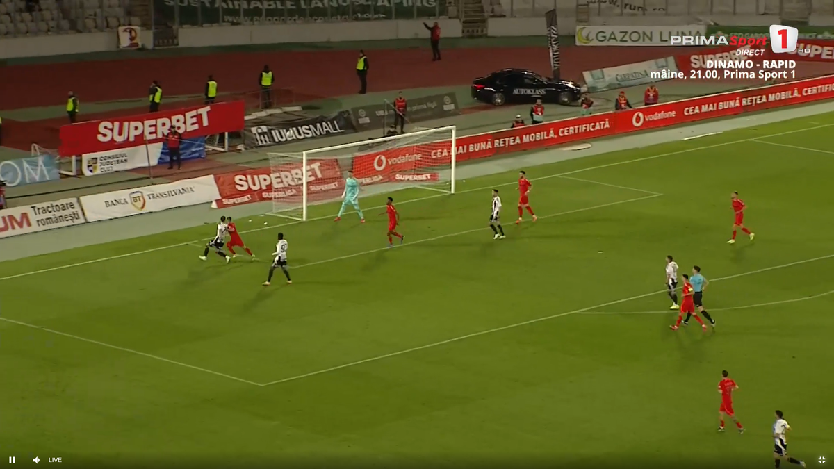 Duelul dintre Valentin Crețu și Blănuță, în U Cluj - FCSB