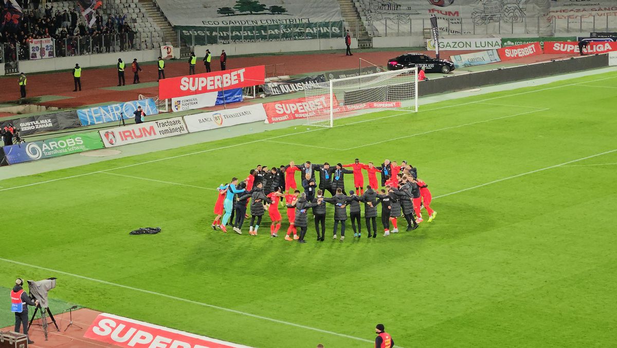 U Cluj - FCSB 0-2, ce s-a întâmplat la finalul partidei // 11.05.2025