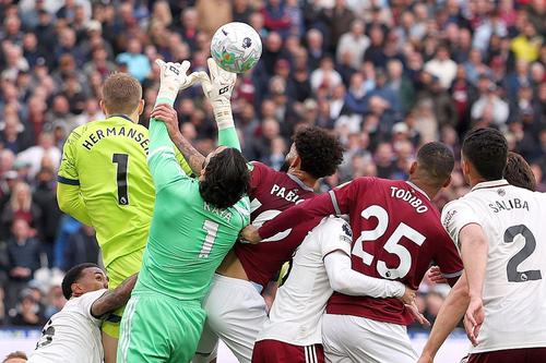 Faza controversată din timpul meciului West Ham - Arsenal/ getty