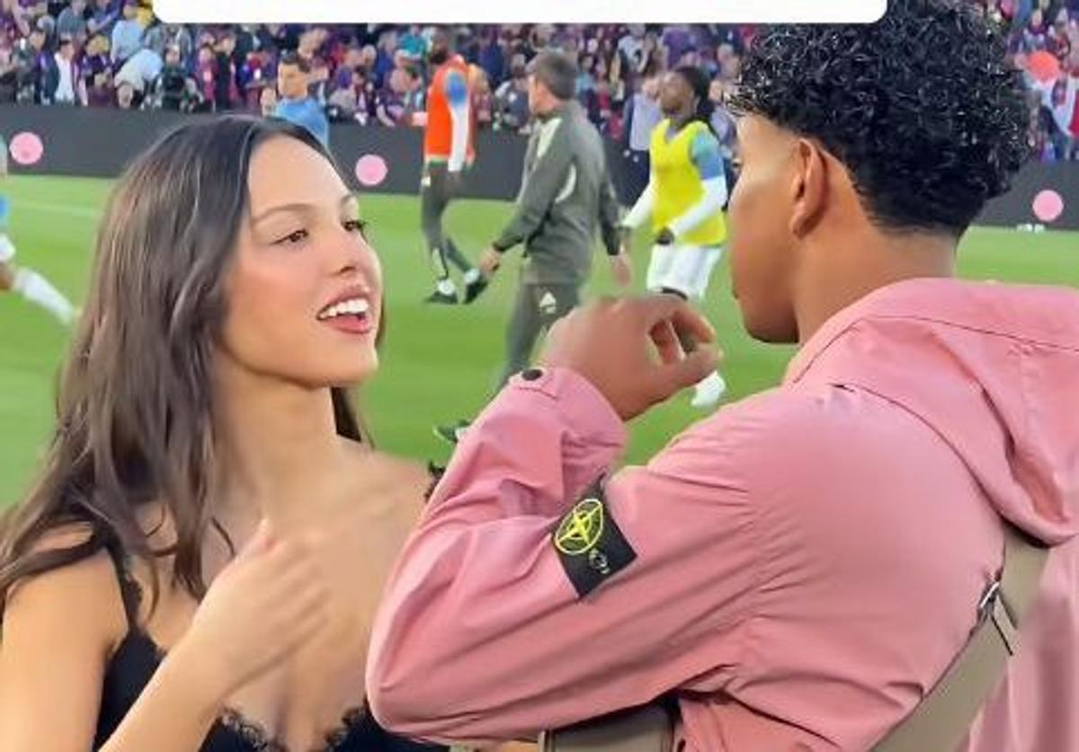 Olivia a furat toate privirile la Barcelona - Real Madrid și s-a dus glonț la Yamal!