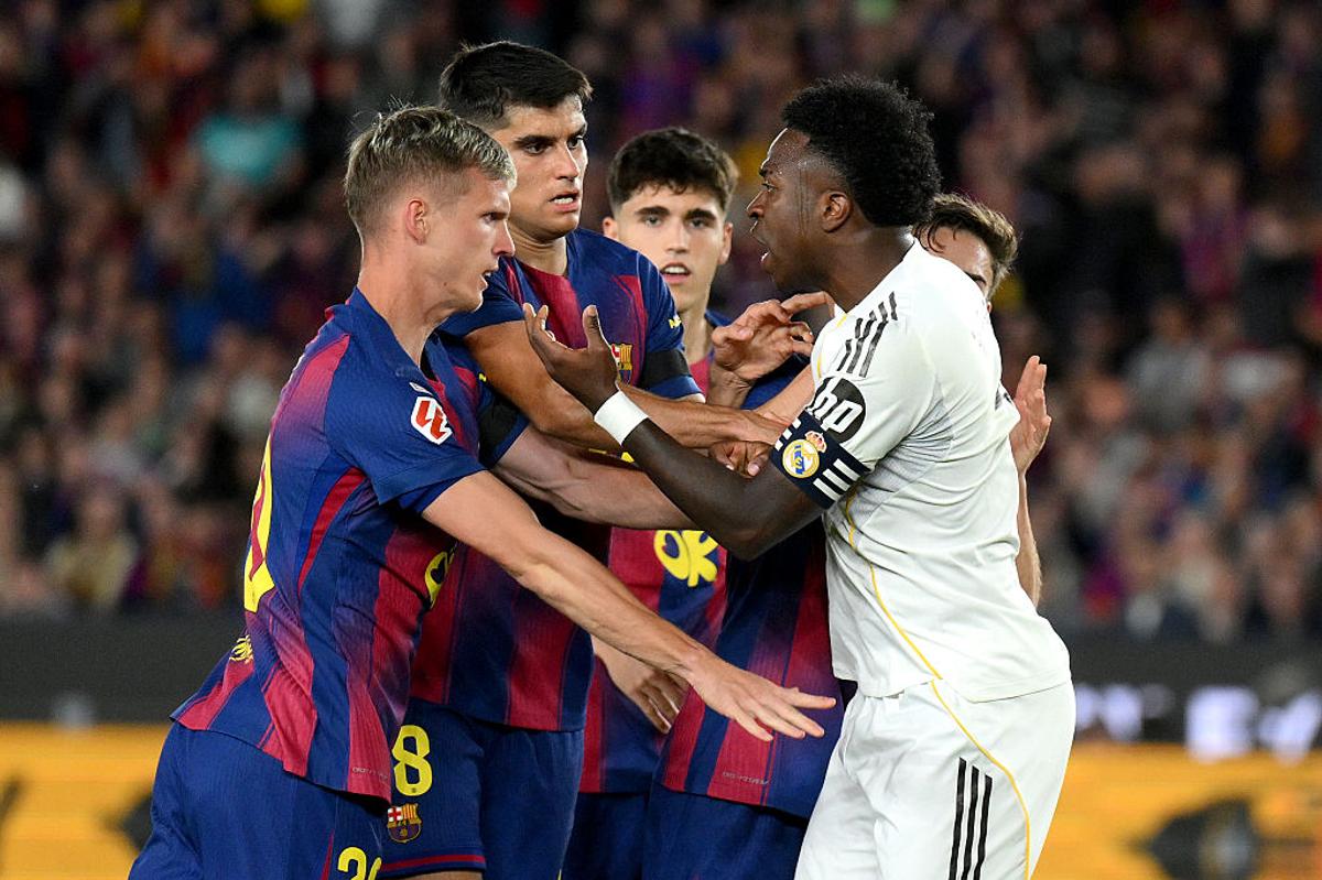 Vinicius, din nou în centrul unui moment controversat » Gestul care a încins spiritele în El Clasico