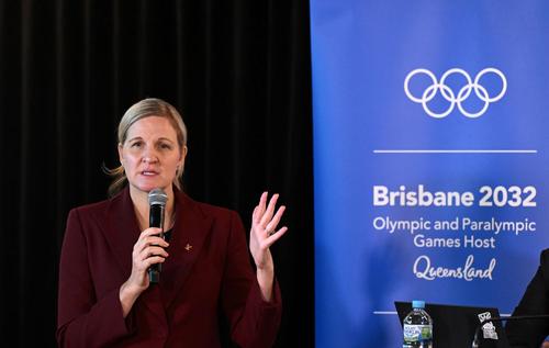 Președinta Comitetului Internațional Olimpic, Kirsty Coventry Foto: Imago Images