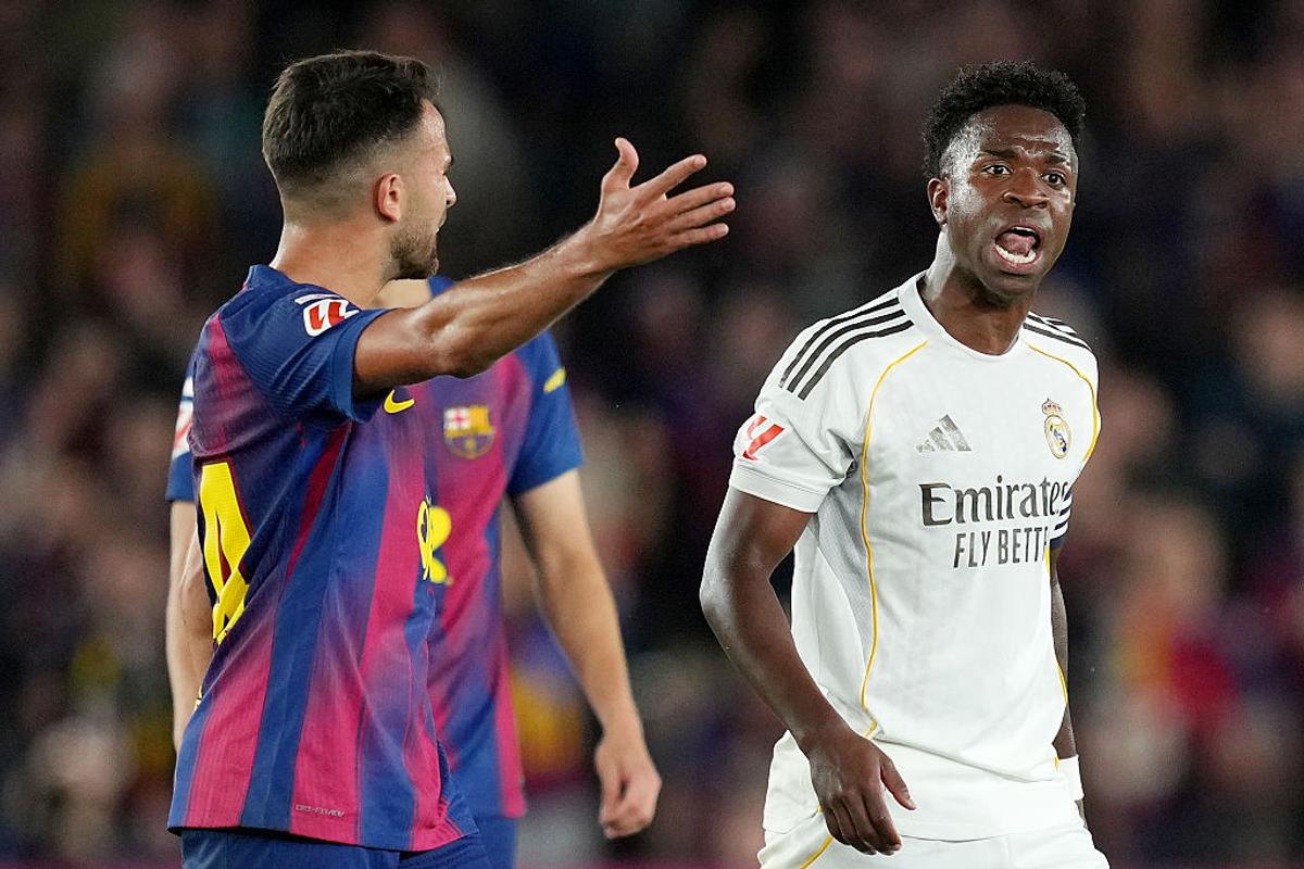 Vinicius, din nou în centrul unui moment controversat » Gestul care a încins spiritele în El Clasico