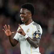 Vinicius, gest controversat în timpul El Clasico / foto: Getty Images