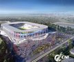 Stadionul Ghencea, surprins de Compania Națională de Investiții
